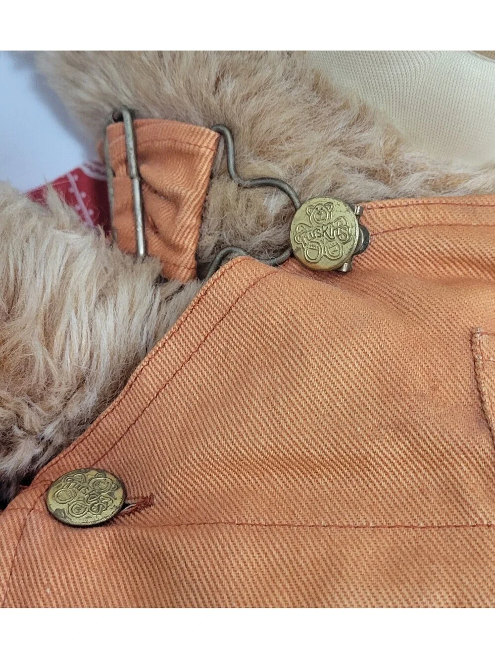 Vtg Furskins Dudley Teddy Bear 20